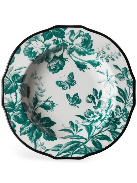 Gucci Herbarium Soup Bowl (set Of 2) .